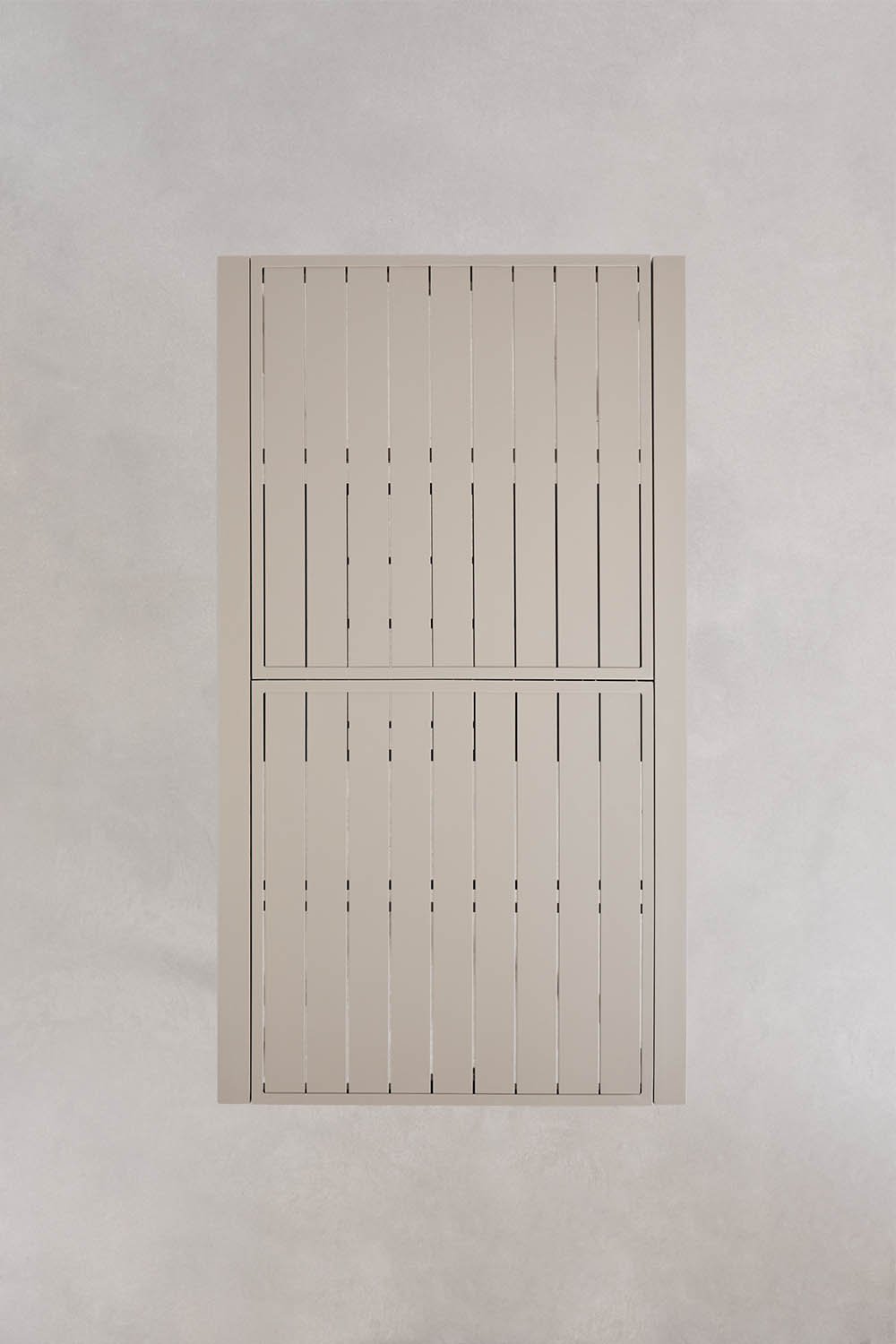 Rozkładany prostokątny stół ogrodowy 180-240x100 cm z aluminium Starmi, obrazek w galerii 8