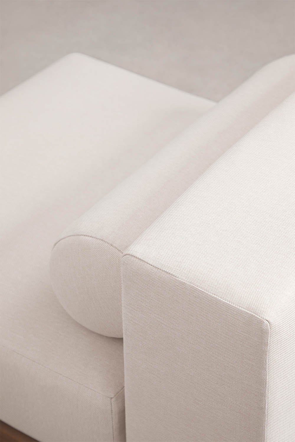 Modułowa sofa ogrodowa 3-częściowa z pufą z akacji Edrien, obrazek w galerii 5