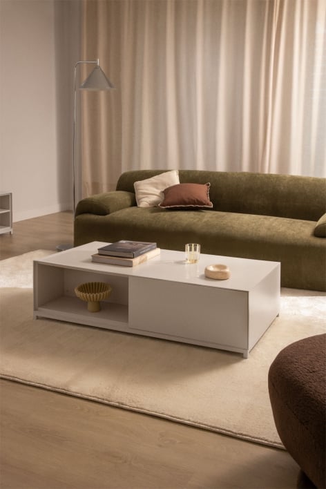 Prostokątny stolik kawowy 120x60 cm z MDF Kivora