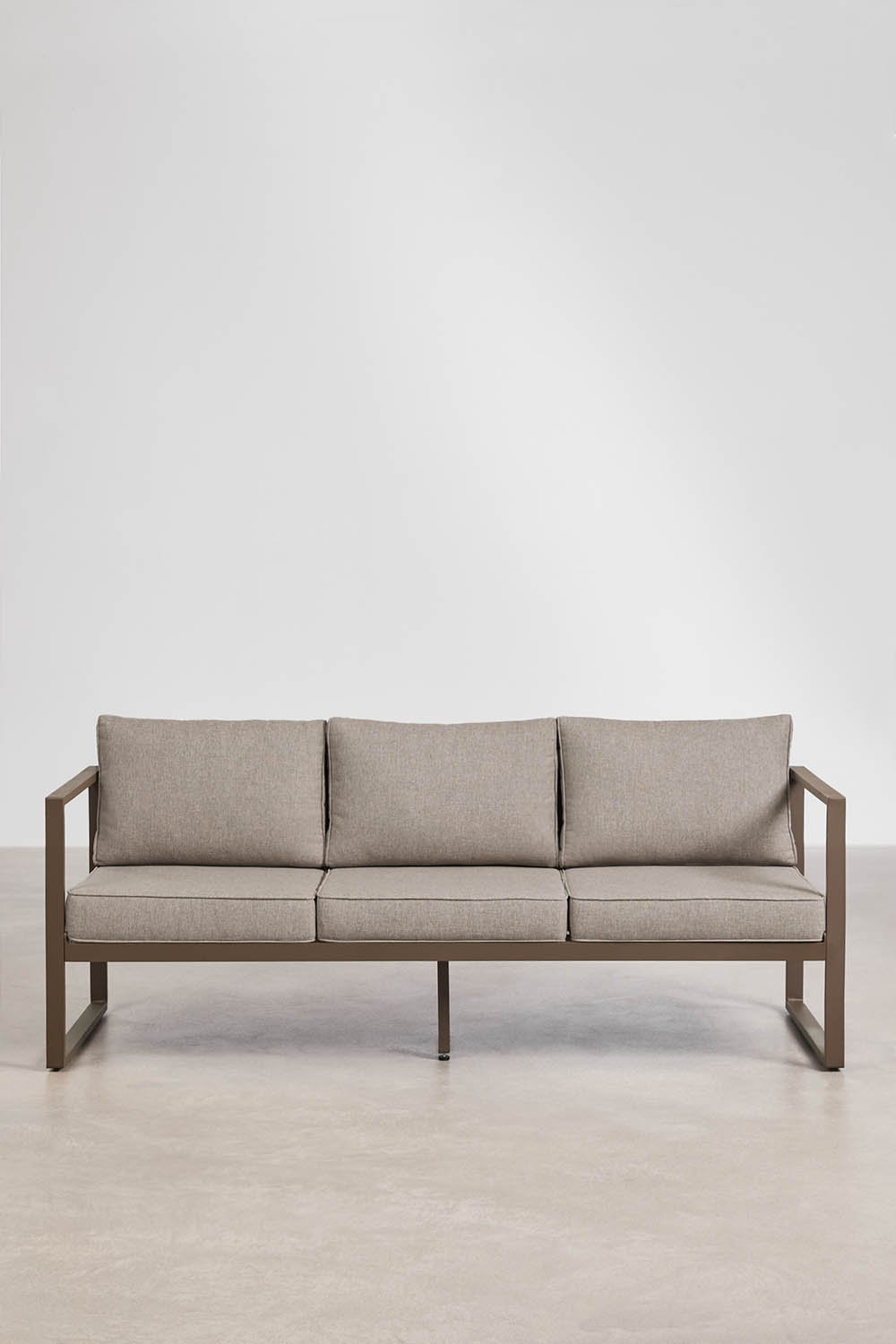 Sofa ogrodowy 3-osobowy z aluminium Lipov, obrazek w galerii 6