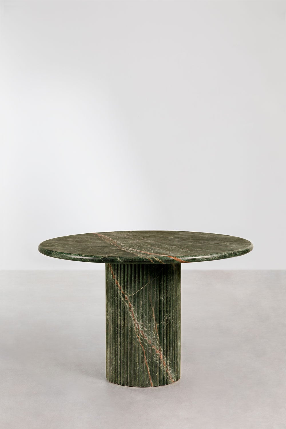 Okrągły stół jadalniany Ø120 cm z naturalnego kamienia Grosseto, obrazek w galerii 3