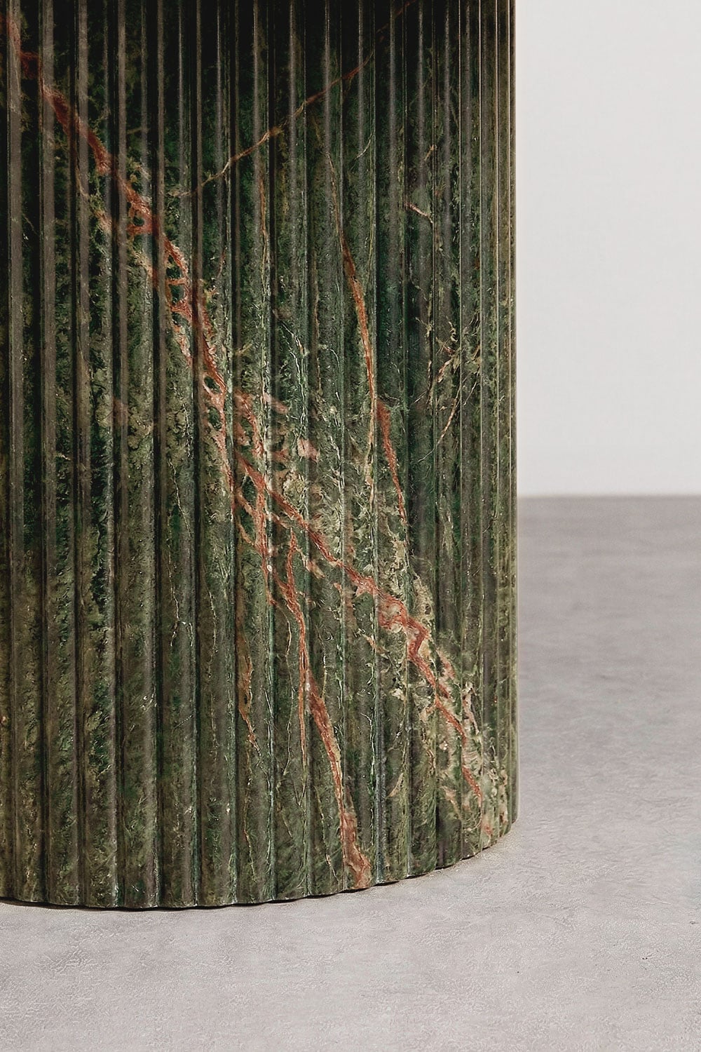 Okrągły stół jadalniany Ø120 cm z naturalnego kamienia Grosseto, obrazek w galerii 5