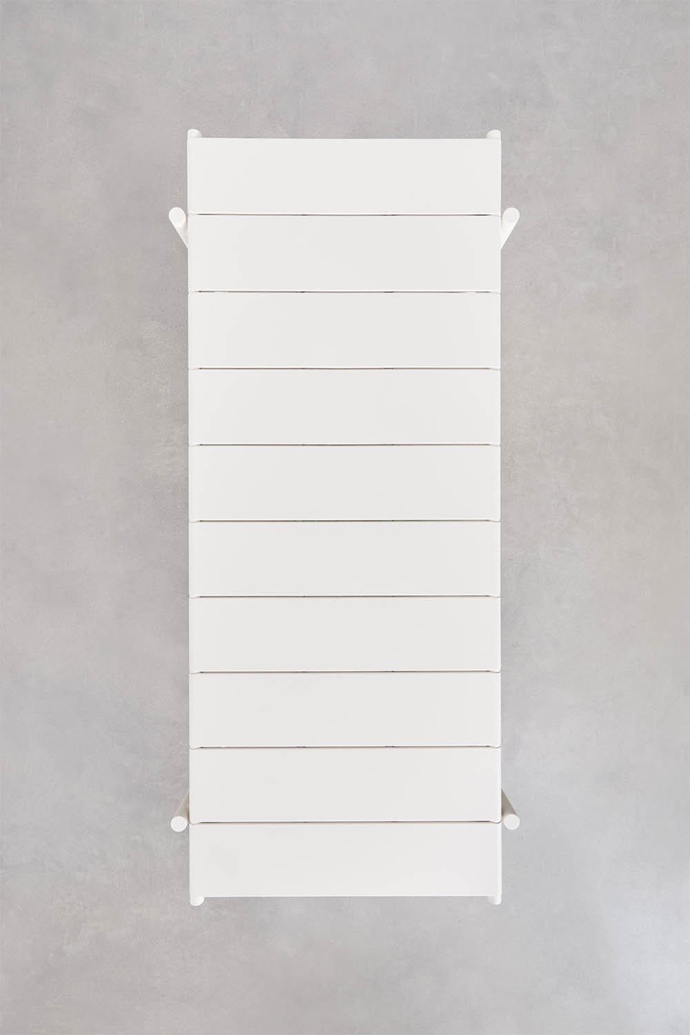 Prostokątny stół ogrodowy 235x105 cm ze stali Tossa, obrazek w galerii 8