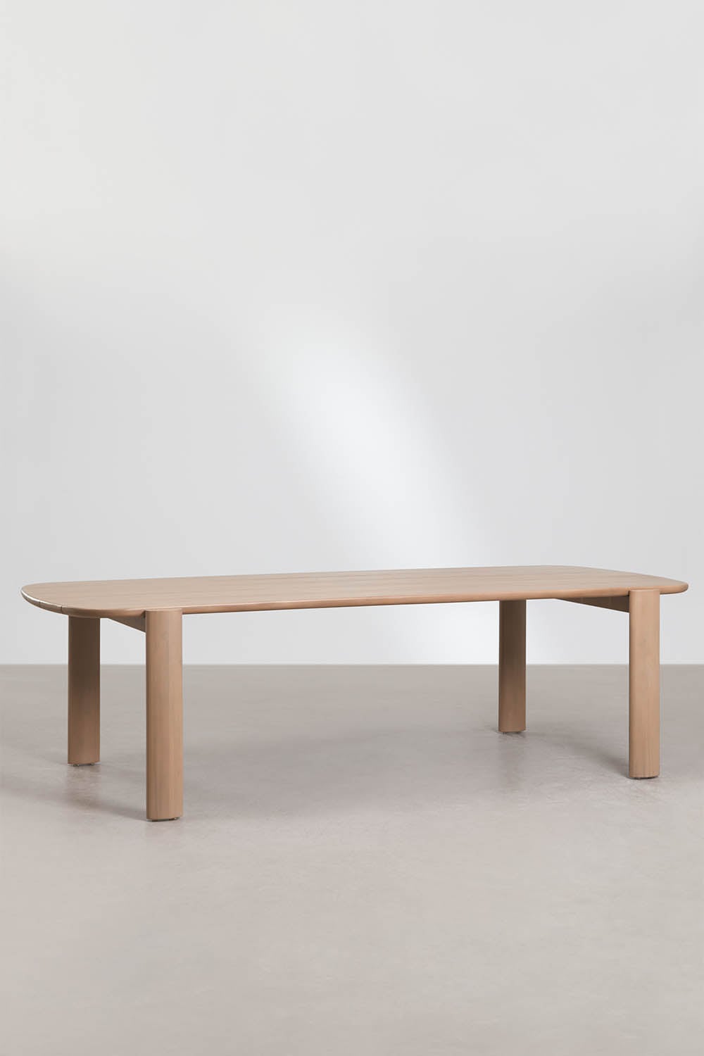 Prostokątny stół ogrodowy 260x115 cm z drewna akacjowego Vetra, obrazek w galerii 3