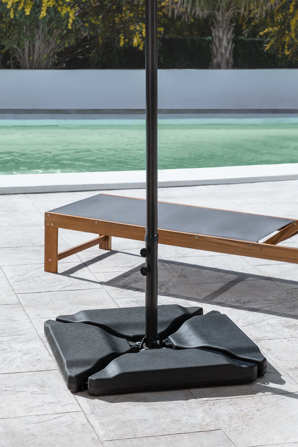 Nogi parasola prostokątne 77x70 cm do napełniania Zarpom, obrazek w galerii 6