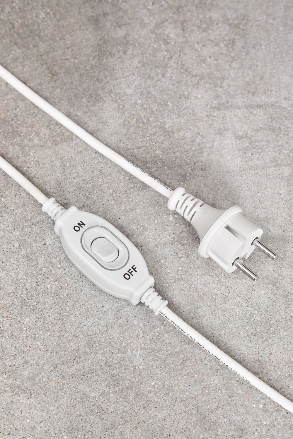 Lampa stojąca z lnu i żelaza Vonera, obrazek w galerii 7