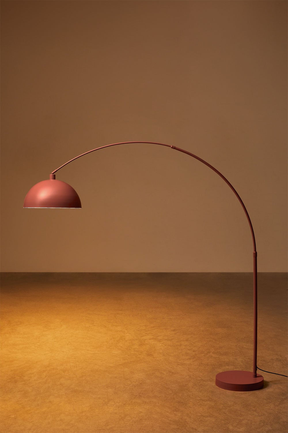 Lampa podłogowa Diala z żelaza, obrazek w galerii 3