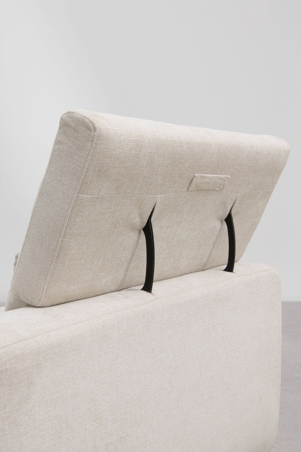 Sofa modułowy 3-częściowy z tkaniny chenille Cataline, obrazek w galerii 12