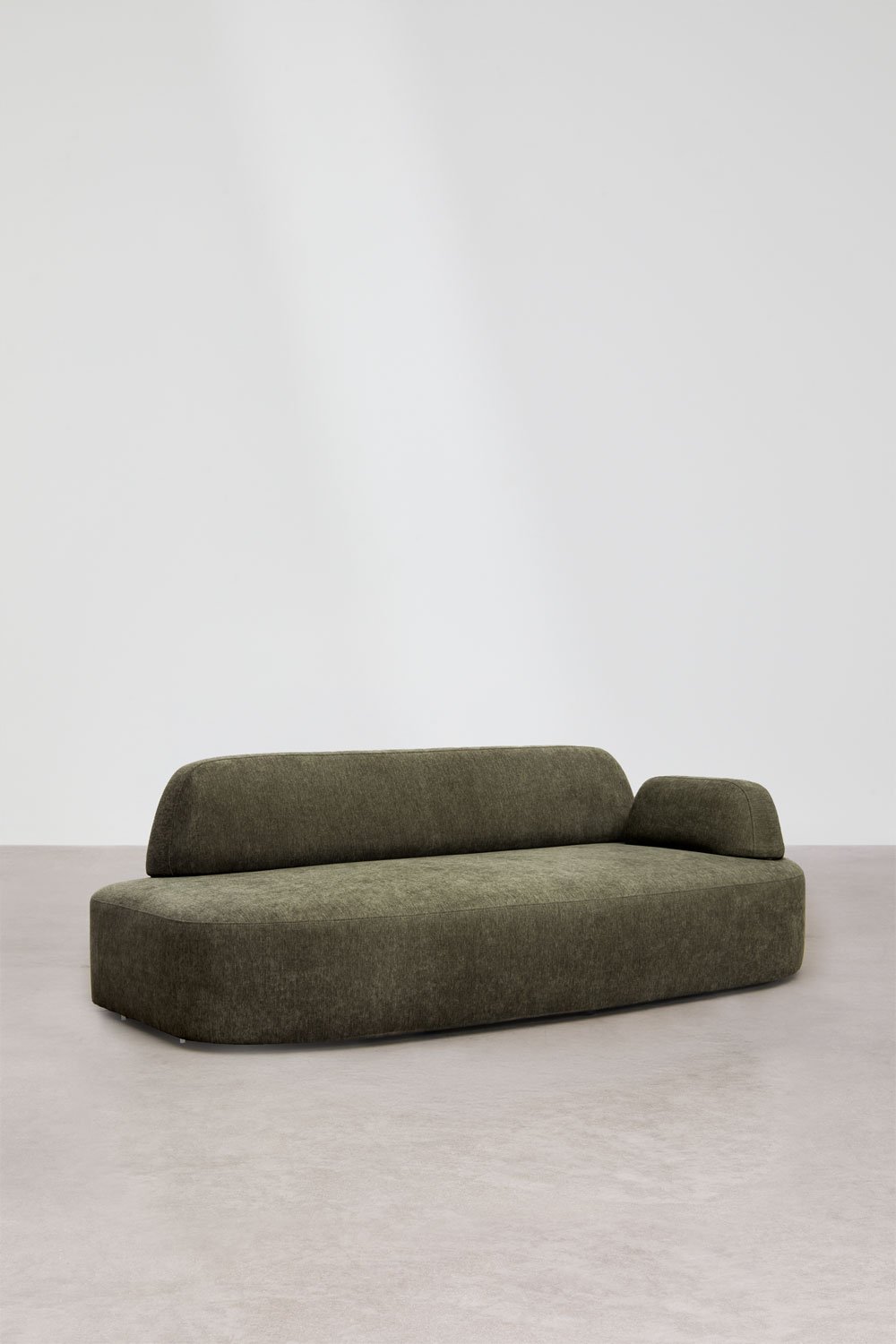 Sofa modułowy z lewym szezlongiem, 3-częściowy, z modułem narożnym tapicerowany Giorgia, obrazek w galerii 8