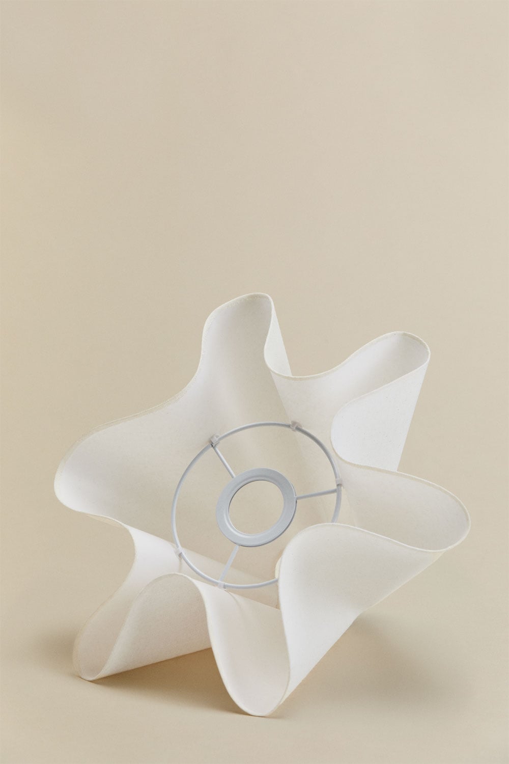 Ekran do lampy Ø35 cm z lnu Azahara, obrazek w galerii 2