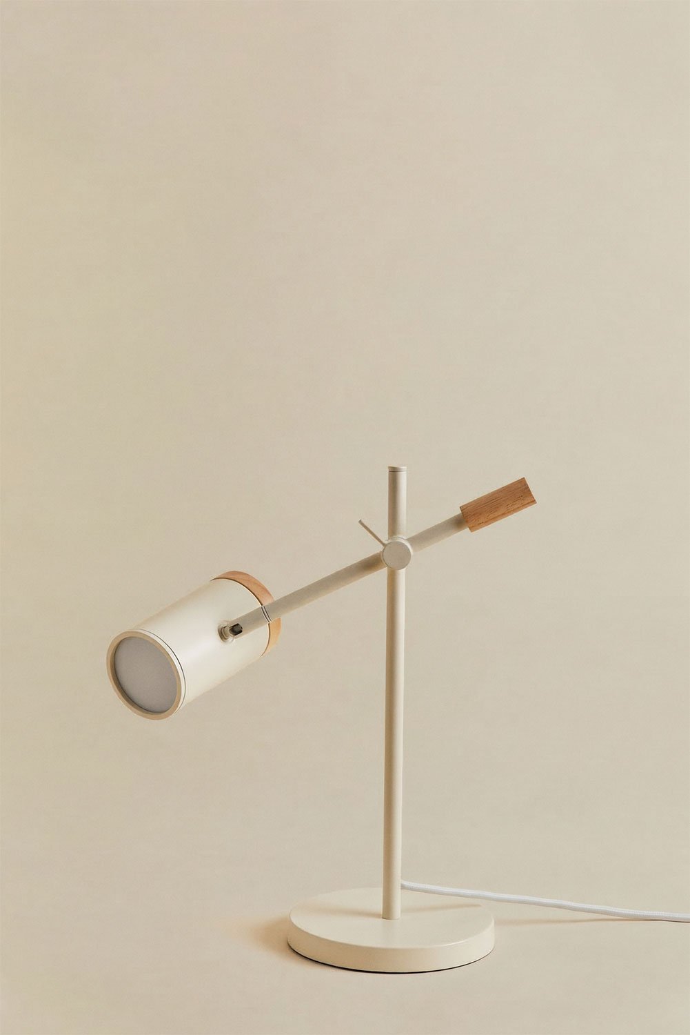 Lampa stołowa regulowana z żelaza Amaranto, obrazek w galerii 5