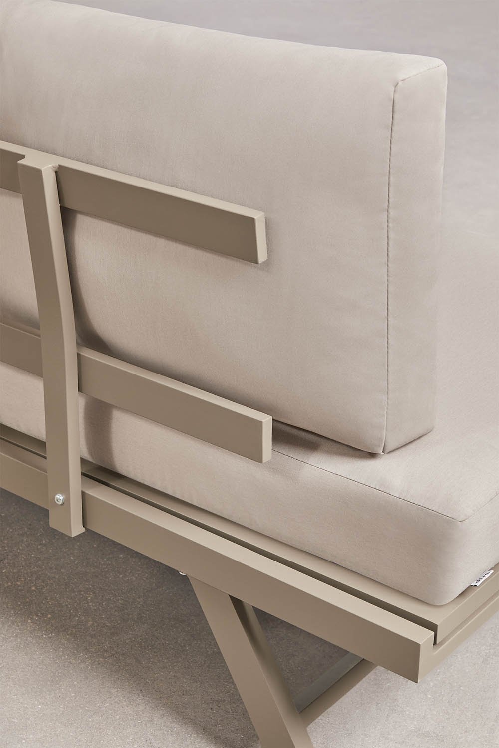 3-osobowa rozkładana sofa ogrodowa z aluminium Libanc, obrazek w galerii 7