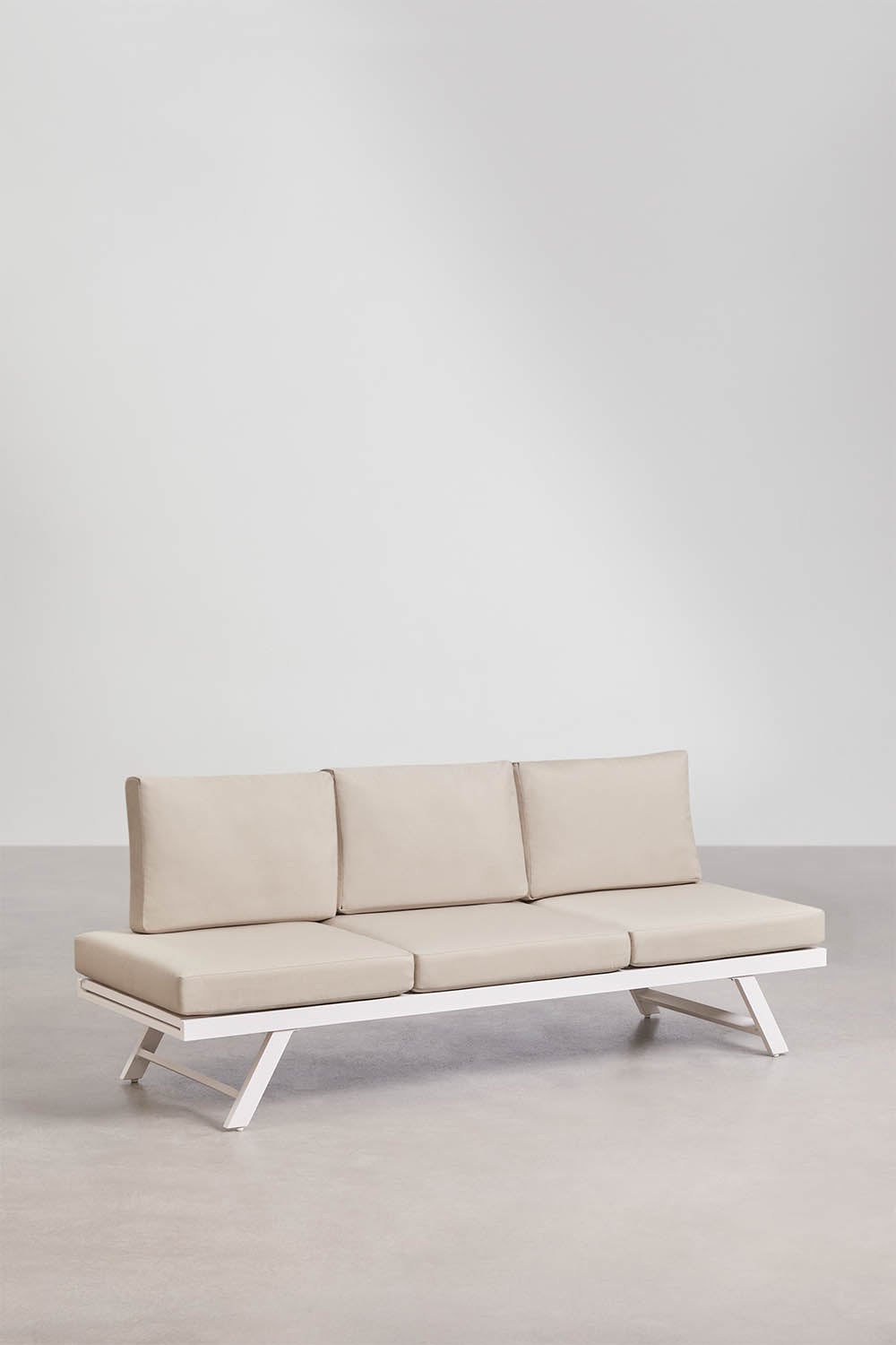 Rozkładana sofa ogrodowa Libanc, 3-osobowa, obrazek w galerii 1