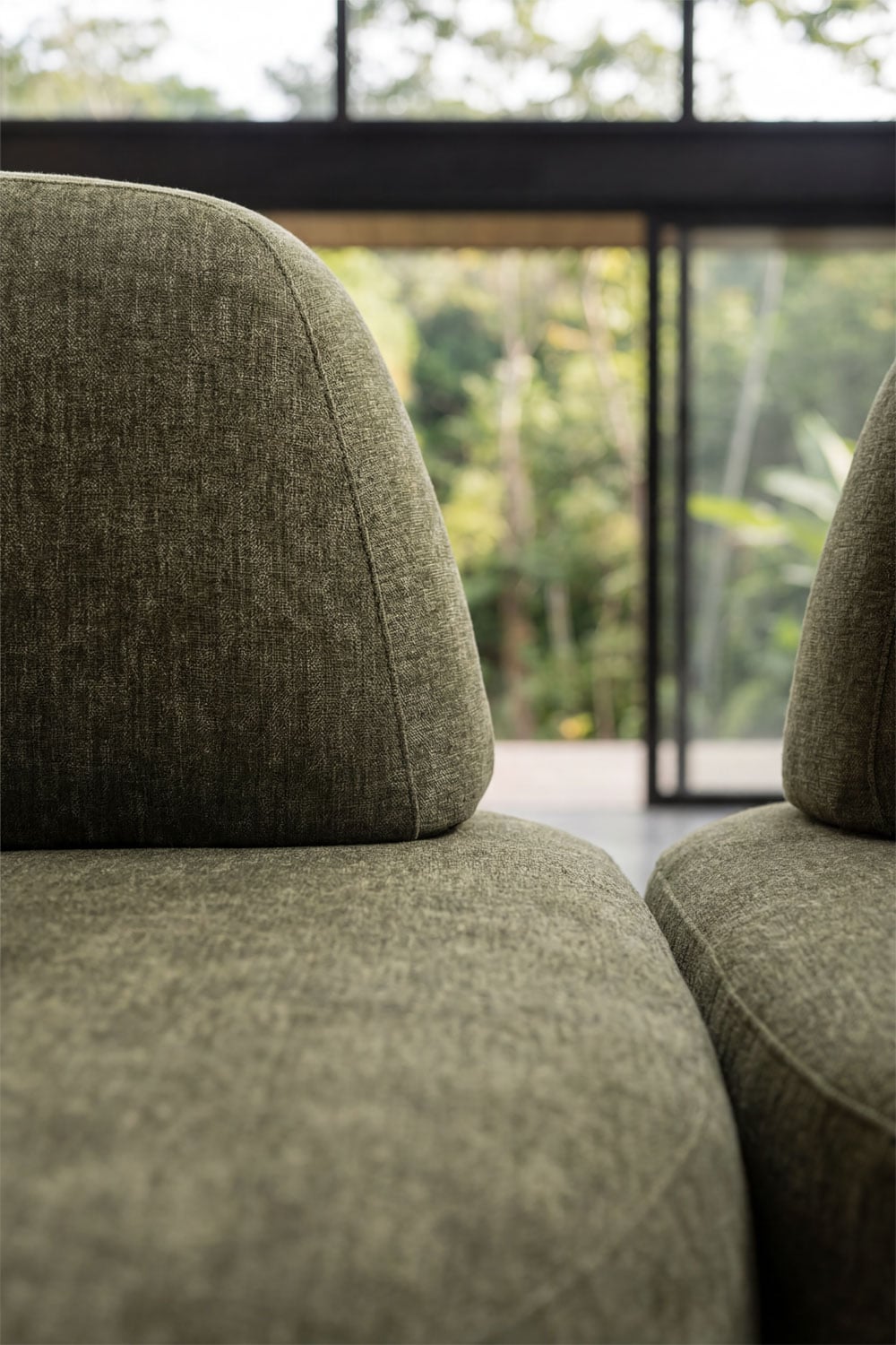 Sofa modułowy z lewym szezlongiem, 2-częściowy, tapicerowany Giorgia, obrazek w galerii 2