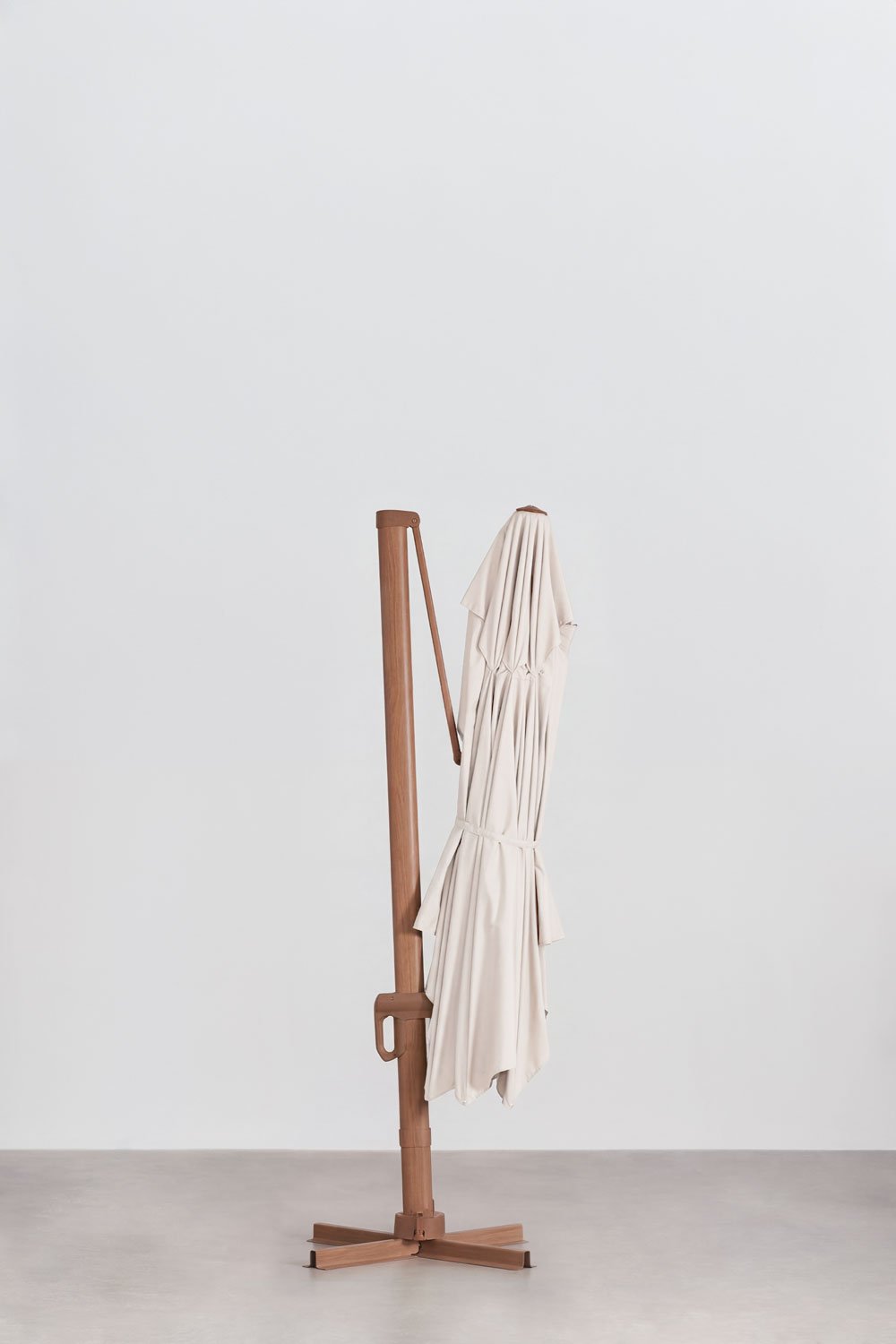 Parasol 290 cm z tkaniny i aluminium Cannes, obrazek w galerii 6