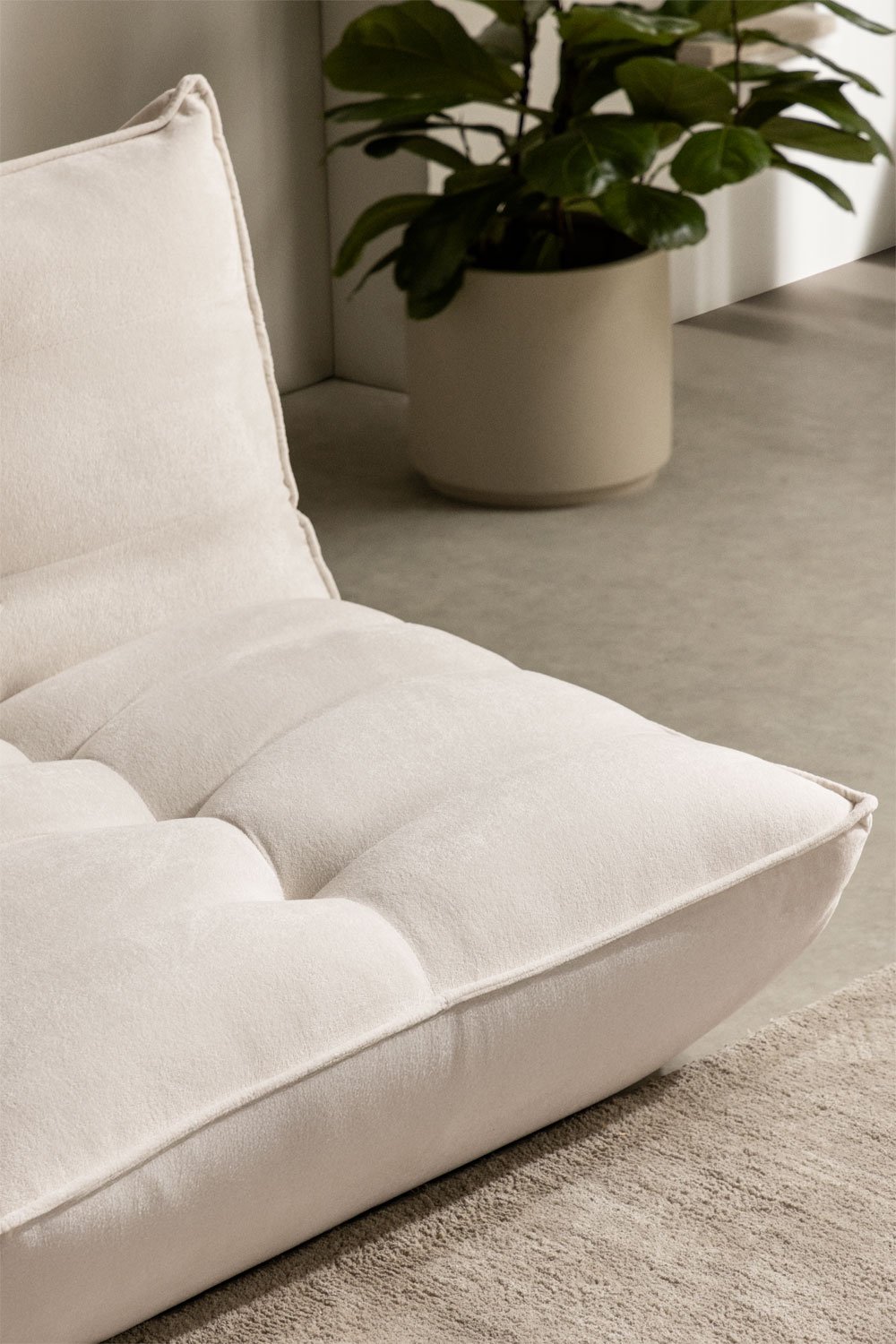 Sofa rozkładana 3-osobowa tapicerowana Mati, obrazek w galerii 2