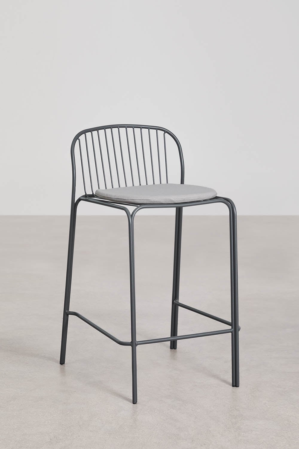 Taboret ogrodowy wysoki z stali Anerina, obrazek w galerii 1