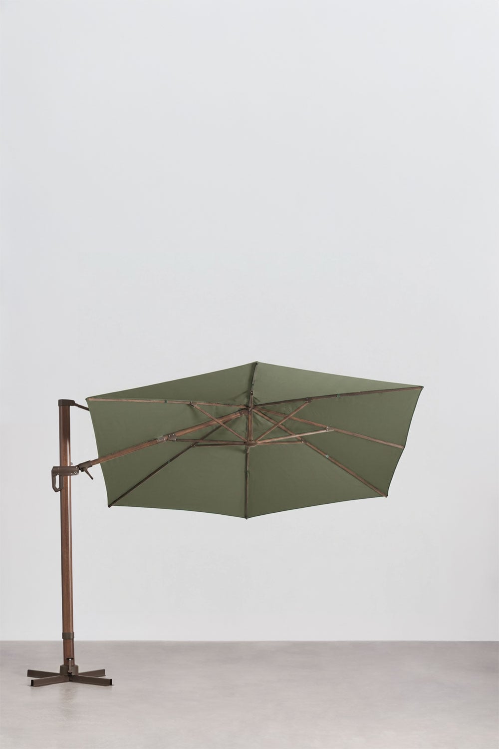 Parasol 290 cm z tkaniny i aluminium Cannes, obrazek w galerii 2