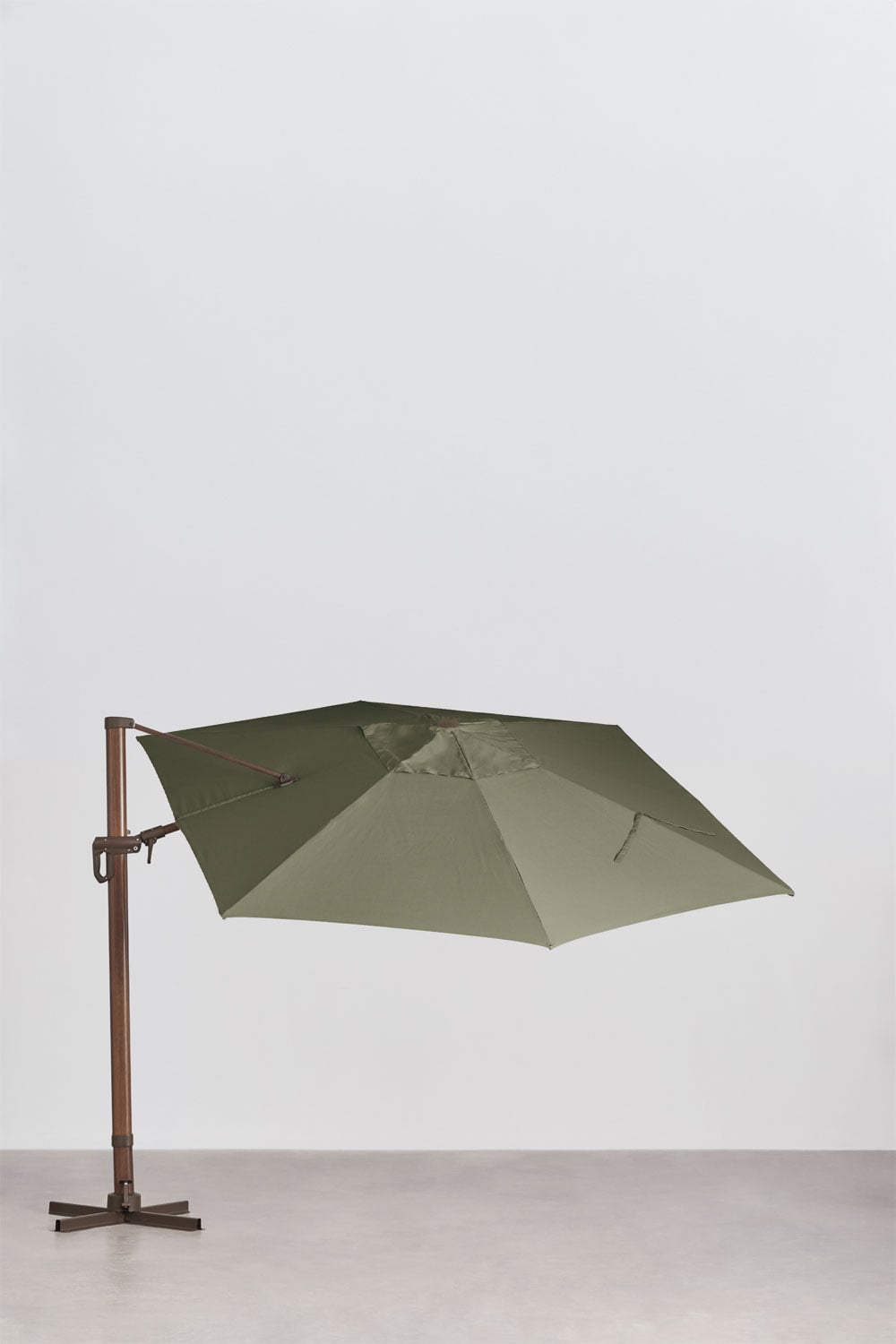 Parasol 290 cm z tkaniny i aluminium Cannes, obrazek w galerii 3