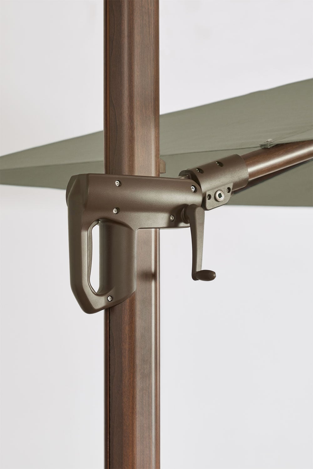 Parasol 290 cm z tkaniny i aluminium Cannes, obrazek w galerii 6