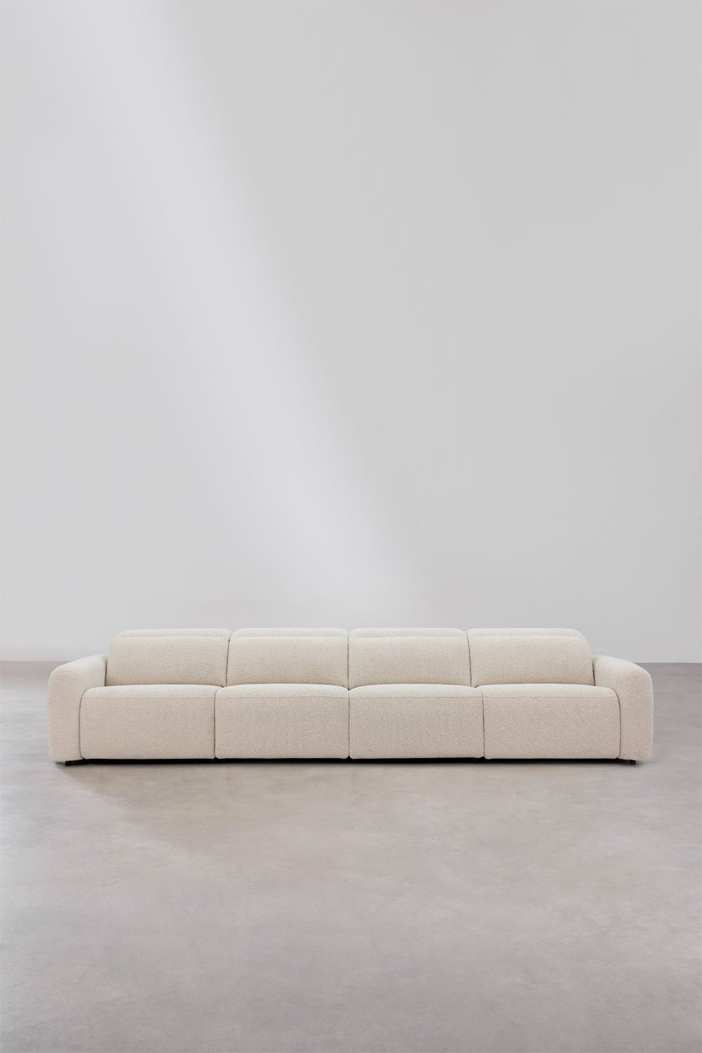 Sofa 5-osobowy rozkładany i elektryczny tapicerowany Peggy, obrazek w galerii 7