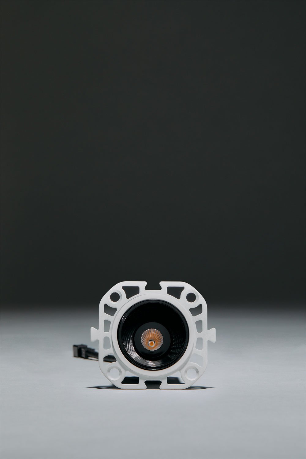 Pack 2 wpuszczanych downlightów LED bezramkowych trimless, okrągłych, aluminiowych Luisiana, obrazek w galerii 6