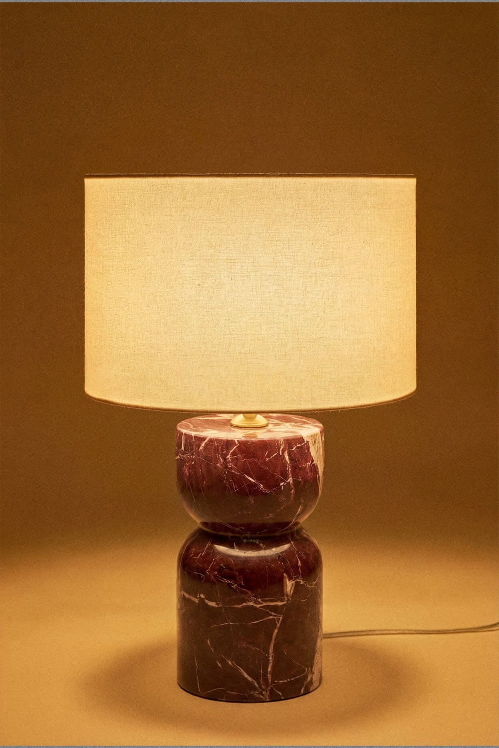 Lampa stołowa z naturalnego kamienia Diniz, obrazek w galerii 4