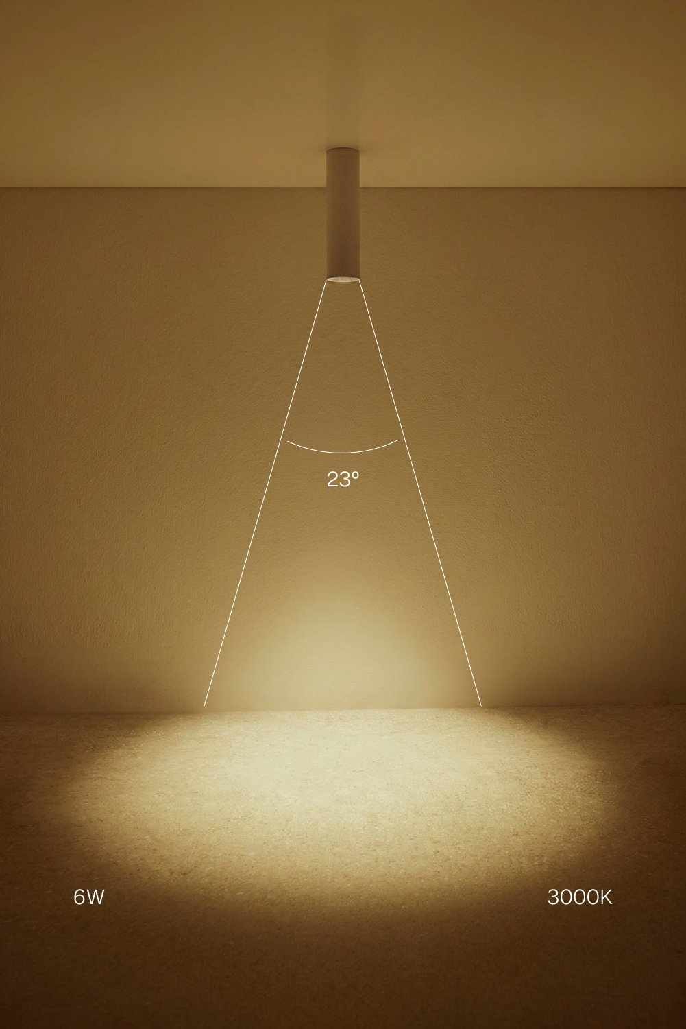 Okragla lampa sufitowa LED Ø5,7 cm z aluminium Luisiana, imagen de galeria 2
