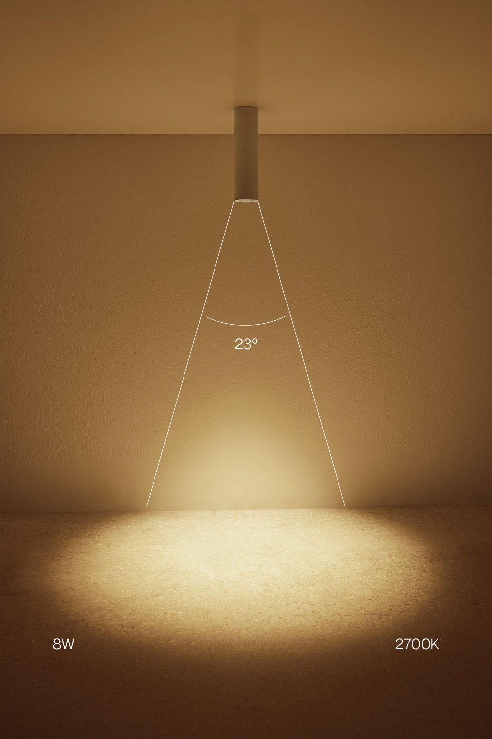 Okragla lampa sufitowa LED Ø5,7 cm z aluminium Luisiana, imagen de galeria 2