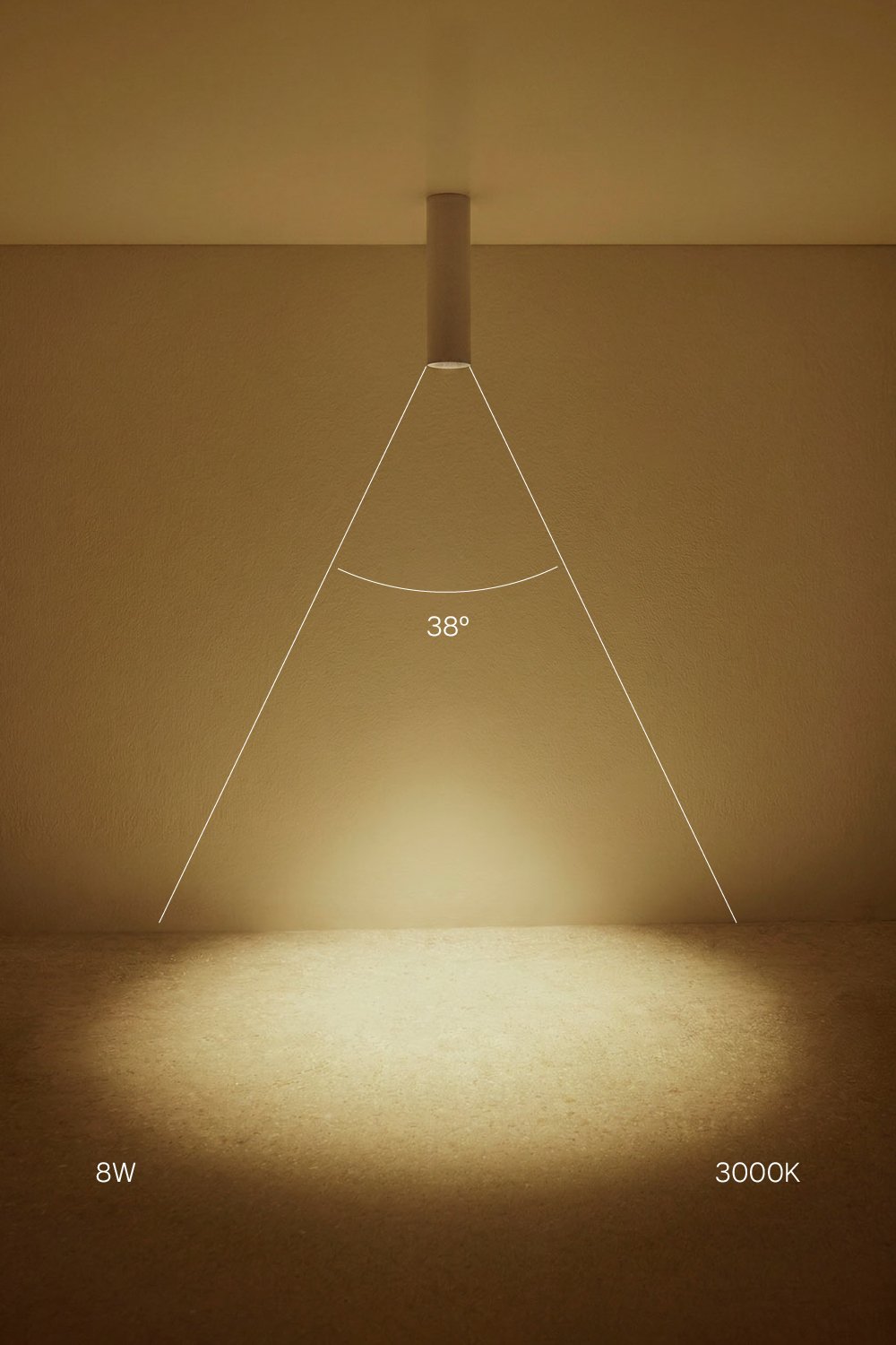 Kinkiet sufitowy LED powierzchniowy okrągły Ø7,2 cm z aluminium Luisiana, imagen de galeria 2