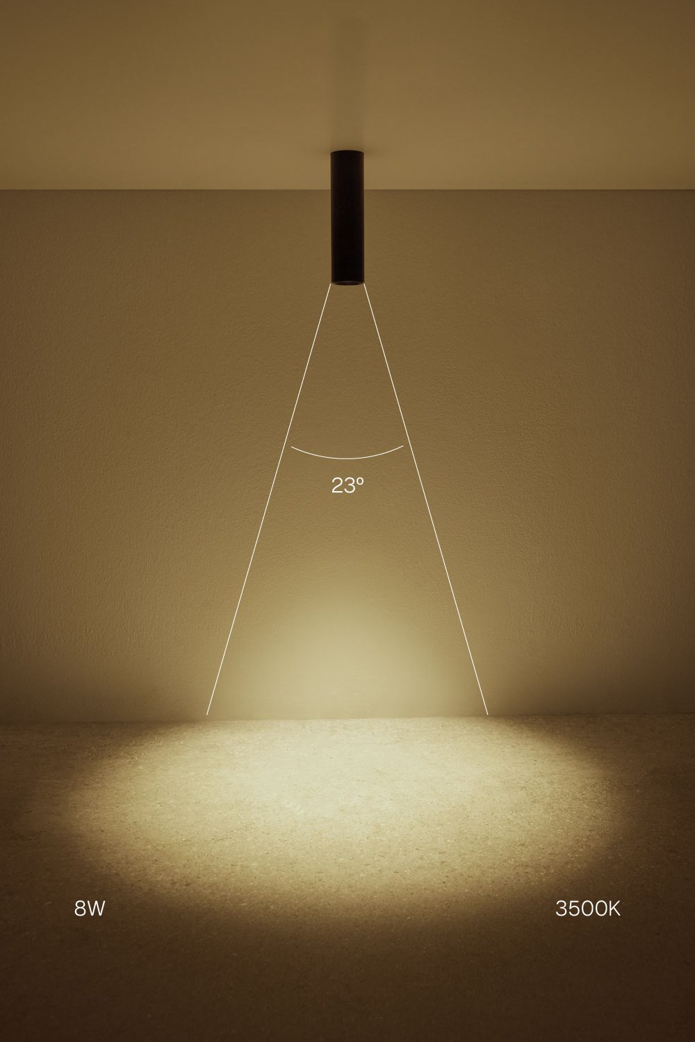 Kinkiet sufitowy LED powierzchniowy okrągły Ø7,2 cm z aluminium Luisiana, imagen de galeria 2