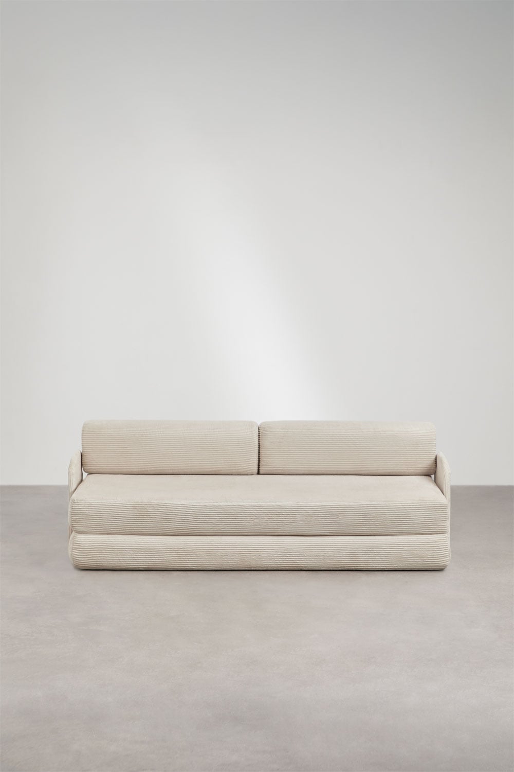 Sofa rozkładana dwuosobowa z weluru pakowana próżniowo Kyoto, obrazek w galerii 7