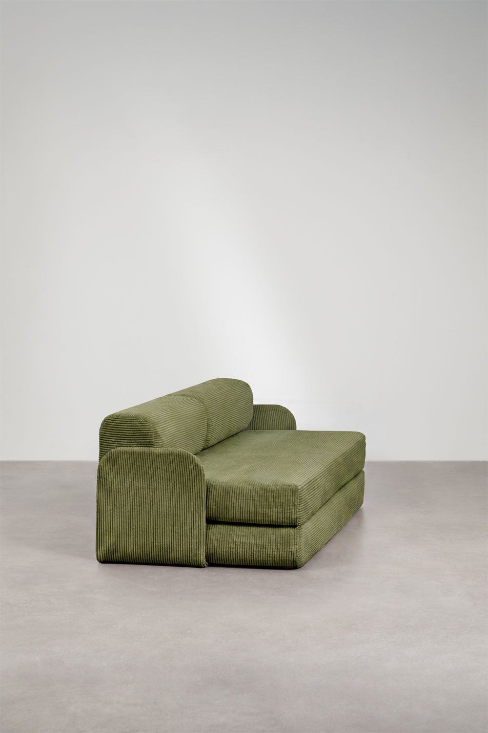 Sofa rozkładana dwuosobowa z weluru pakowana próżniowo Kyoto, obrazek w galerii 5