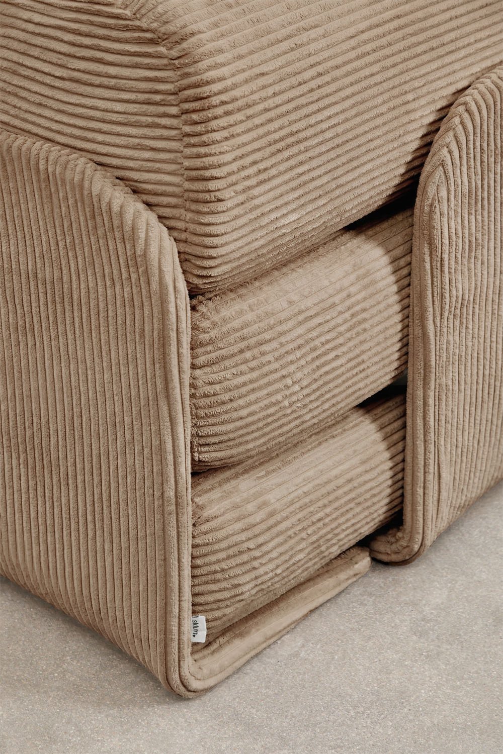 Sofa rozkładana dwuosobowa z weluru pakowana próżniowo Kyoto, obrazek w galerii 8