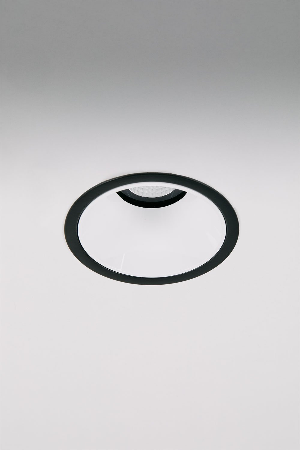 Downlight LED wpuszczany z okrągłą ramką Ø8 cm z aluminium Luisiana, imagen de galeria 1
