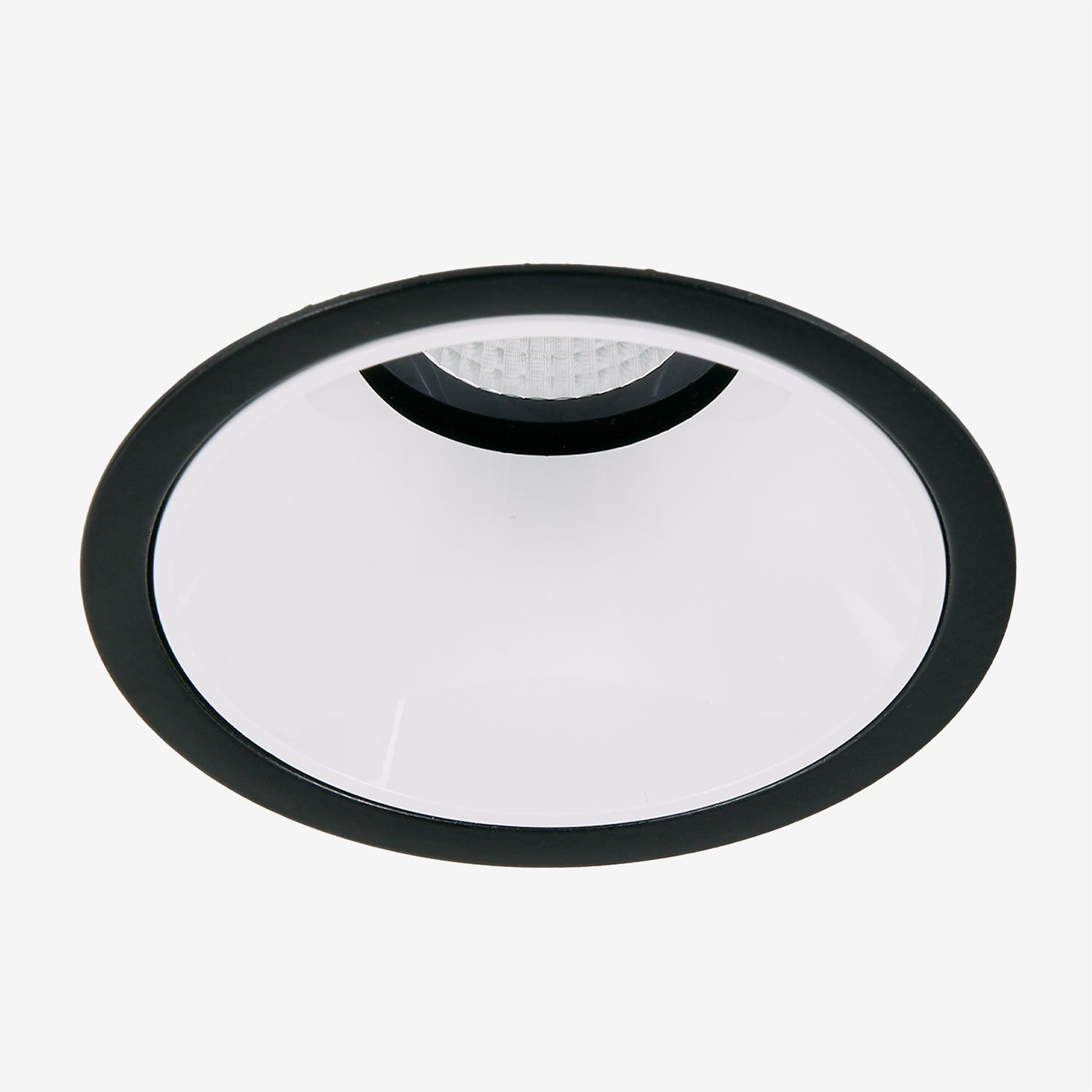 Downlight LED wpuszczany z okrągłą ramką Ø8 cm z aluminium Luisiana, imagen de galeria 3