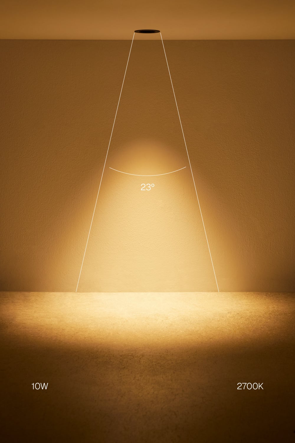 Downlight LED wpuszczany z okrągłą ramką Ø8 cm z aluminium Luisiana, imagen de galeria 3