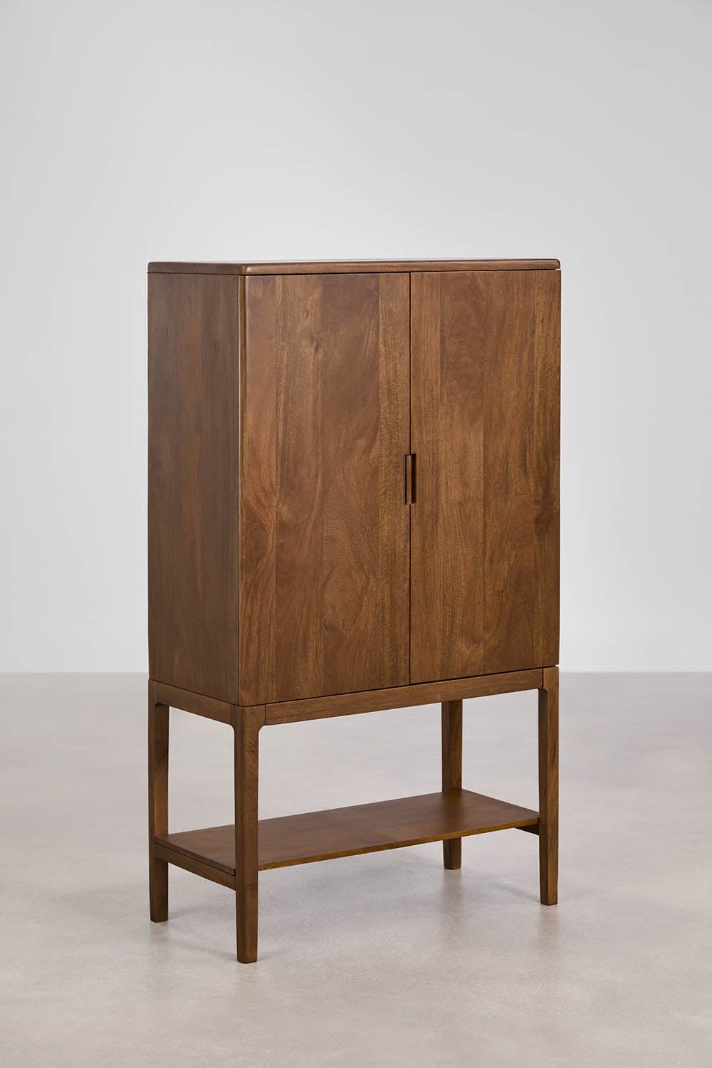 Wysoka komoda 90x45 cm z drewna mango Kenscoff, obrazek w galerii 1
