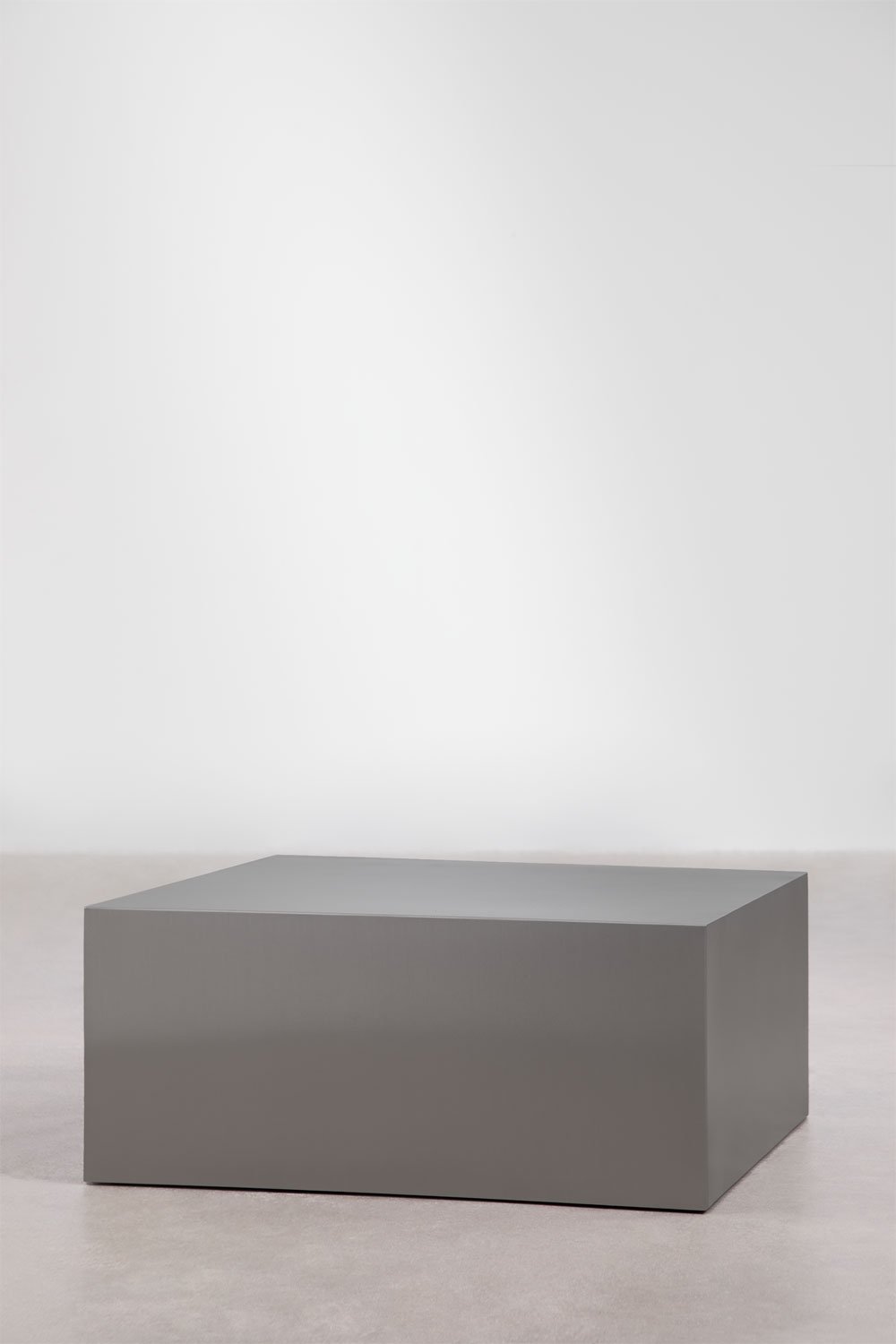 Stolik kawowy ogrodowy prostokątny 100x70 cm ze stali nierdzewnej Iuraima, obrazek w galerii 2