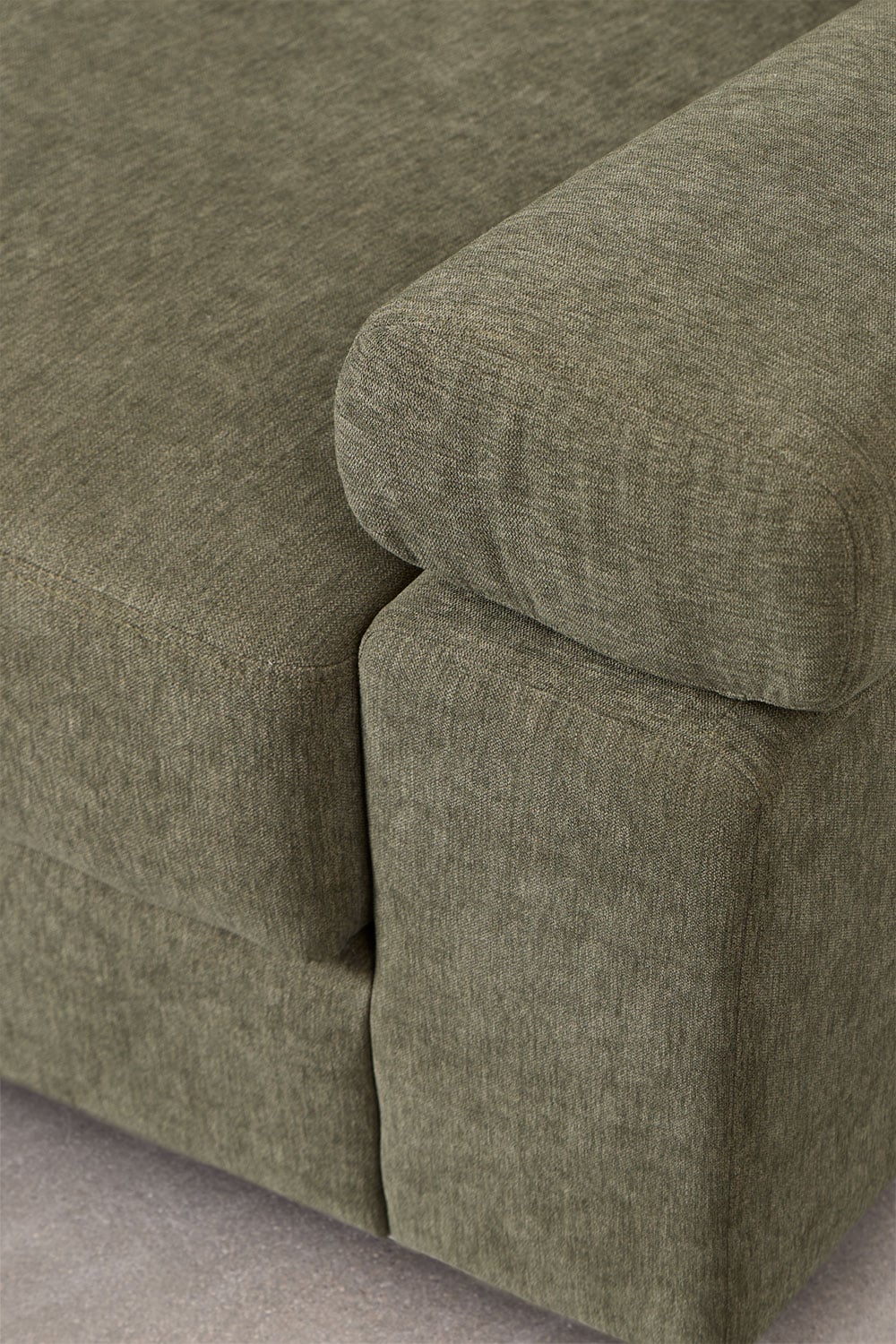 Sofa narożny lewy 3-osobowy z regulowanymi zagłówkami i wysuwanymi siedziskami Aramis, obrazek w galerii 9