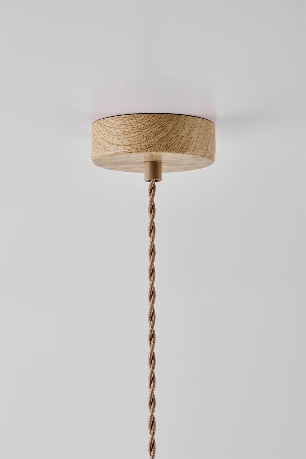 Lampa sufitowa wisząca z bambusa Chaifer, obrazek w galerii 6