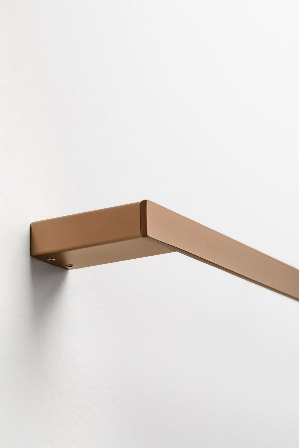 Wieszak na ręczniki ścienny z drążkiem ↔︎60 cm do łazienki ze stali nierdzewnej Olvam, obrazek w galerii 6