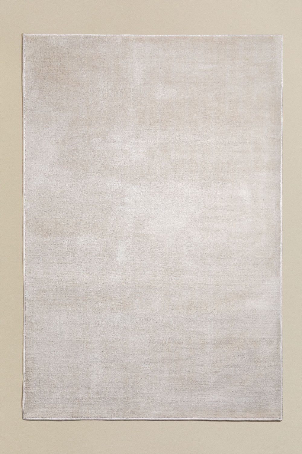 Dywan prostokątny 200x300 cm poliestrowy beż kremowy Daroca, obrazek w galerii 2
