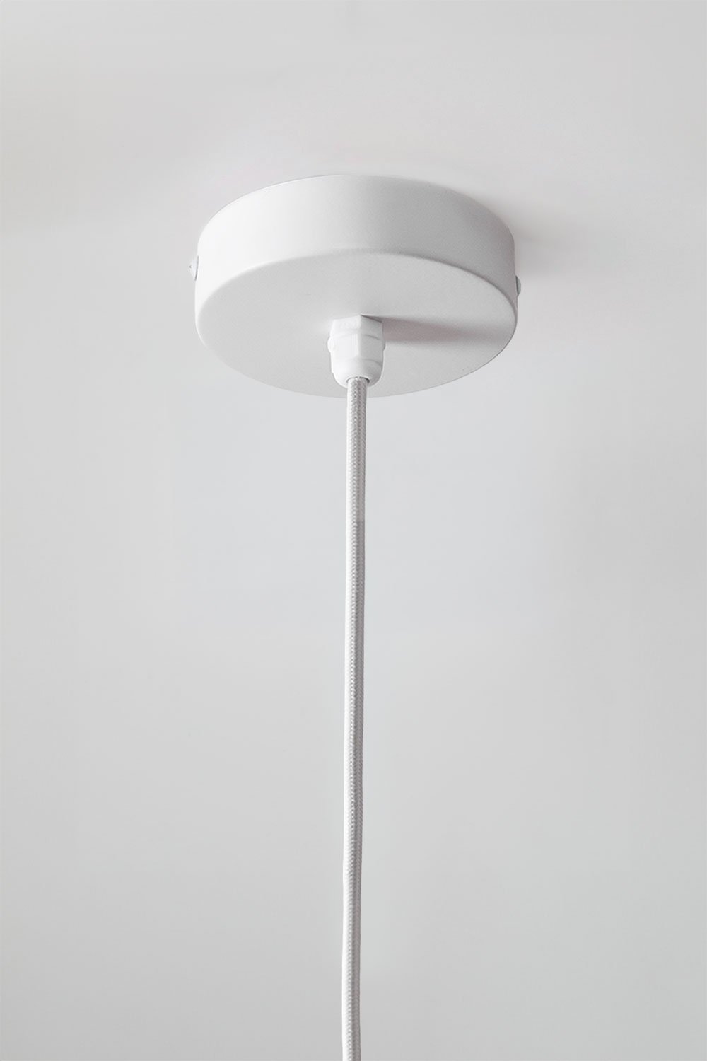 Lampa sufitowa Ø30 cm z plecionego papieru Marsali, obrazek w galerii 6