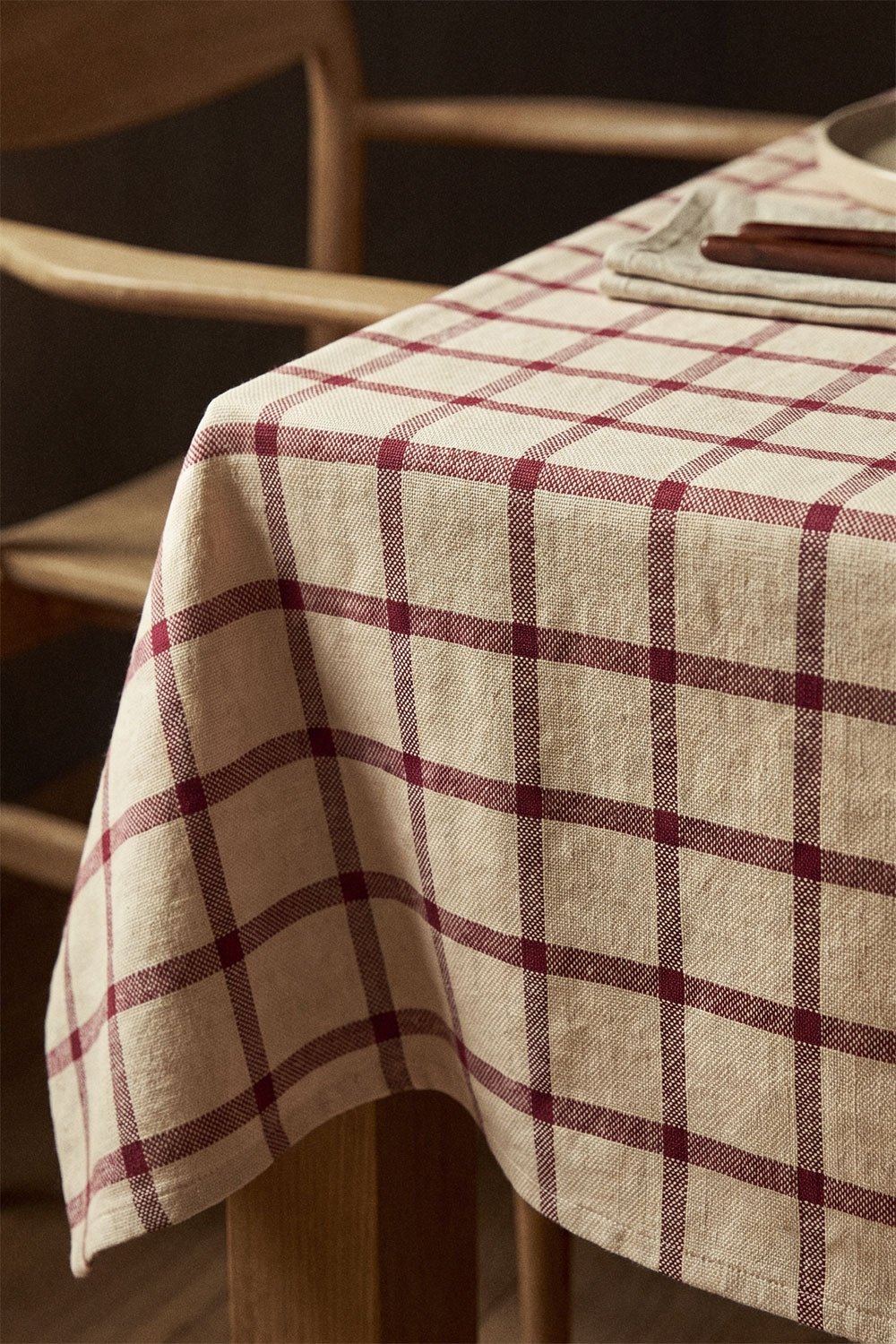 Obrus 150x150 cm z bawełny Oriska, obrazek w galerii 2
