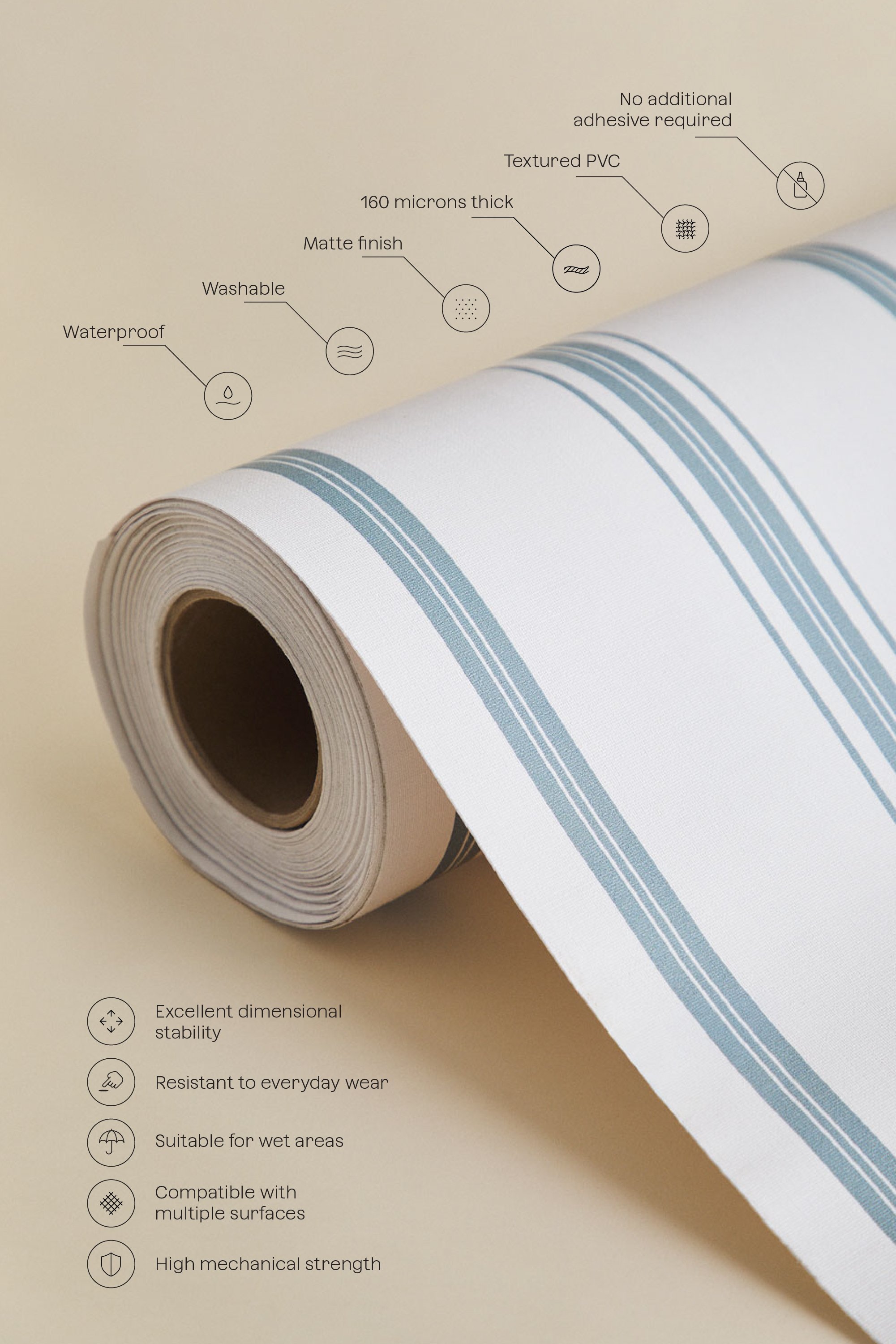 Pack 2 paneli tapety samoprzylepnej 65×260 cm Ralphin, obrazek w galerii 5