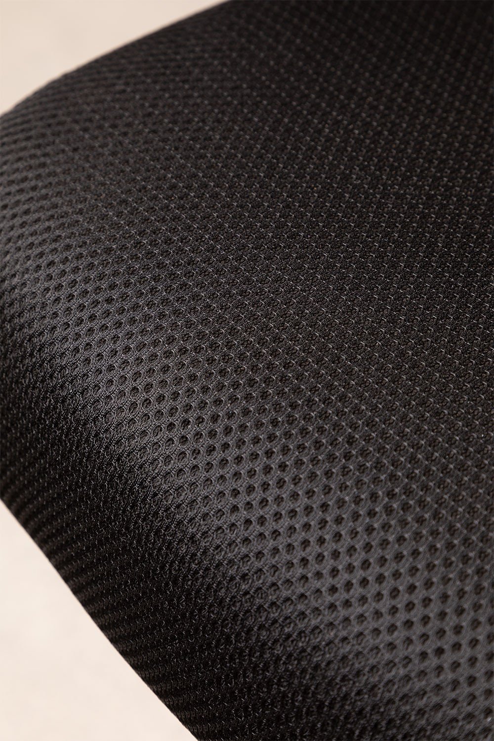 Krzesło biurowe na kółkach z zagłówkiem z polipropylenu Teill Black, obrazek w galerii 7