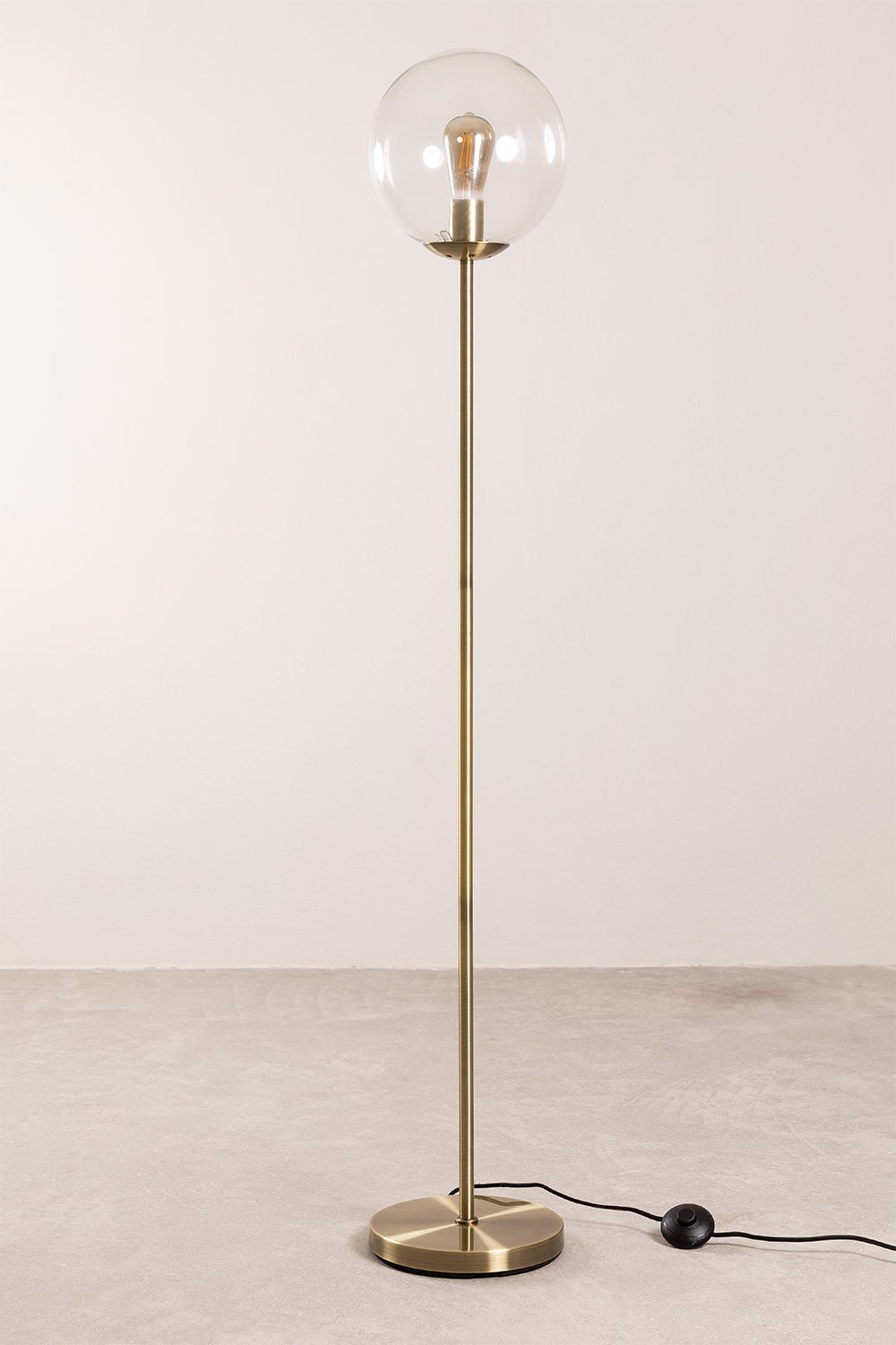 Metalowa lampa podlogowa Boyi , obrazek w galerii 3