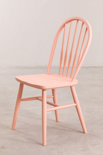 Krzesło do Jadalni z Drewna Lorri Colors