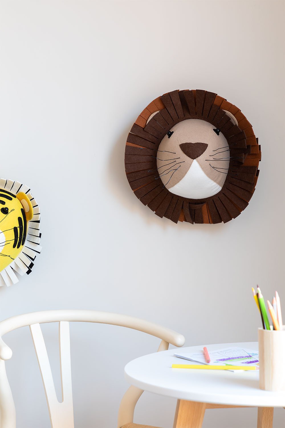 Głowa Zwierzęca Lion Kids , obrazek w galerii 1